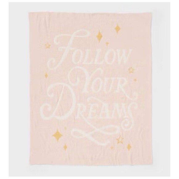 Disney Princess “Follow Your Dreams” Kids’ Throw Blanket – Pillowfort – NEW - Picture 5 of 5